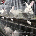 Galvanized welded wire mesh rabbit farming cage